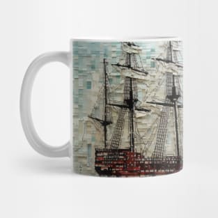 Sailing Boat Marine Art Decor Paint Mug